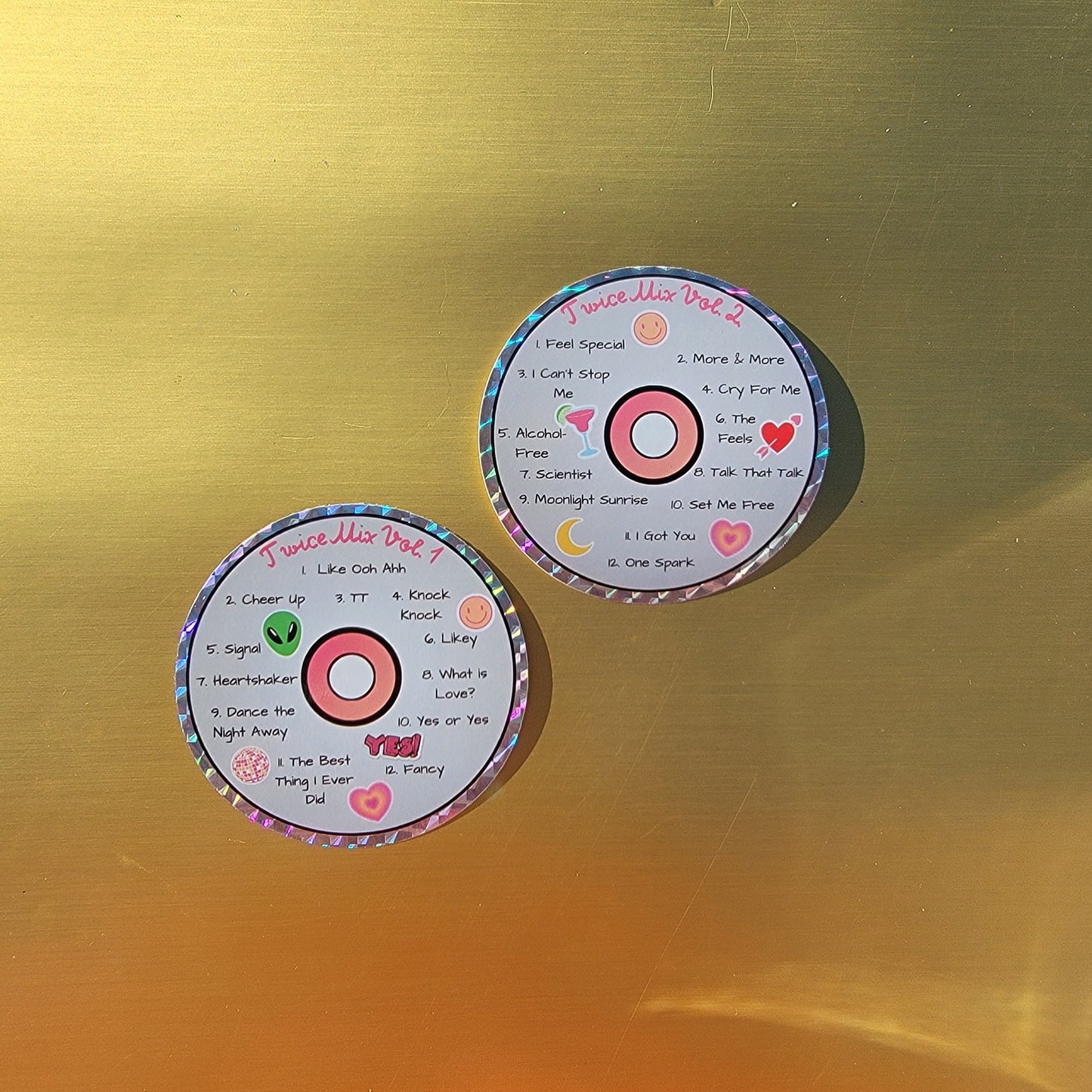 CLEARANCE! Y2K Mix CD Stickers