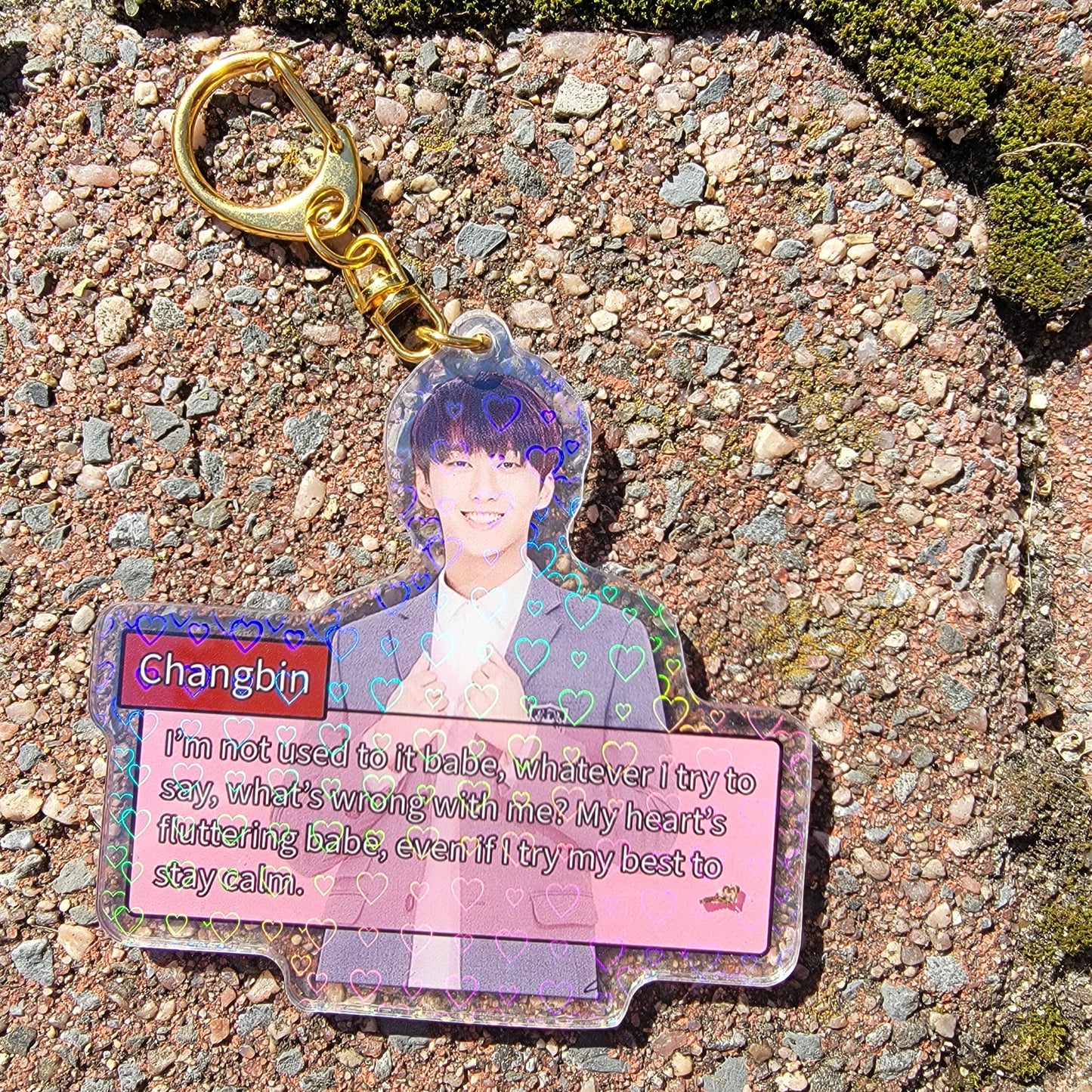 Kpop Otome Dating Sim Keychain