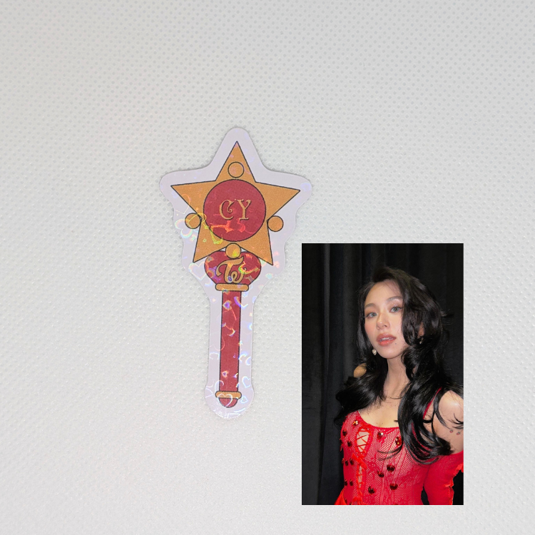 TWICE Sailor Scouts "Star Power Sticks" Stickers
