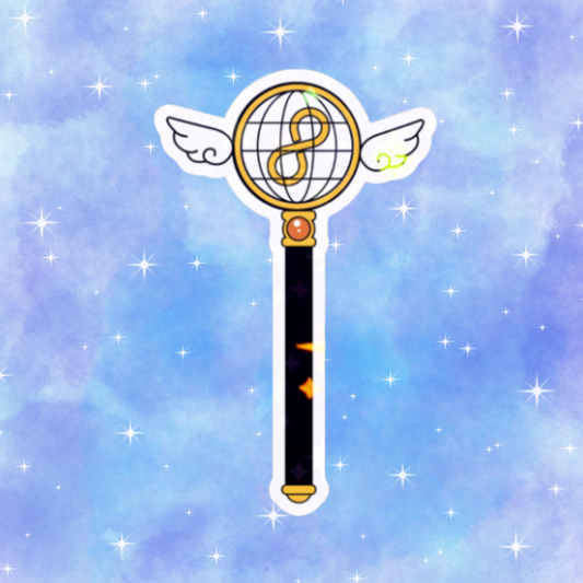 Magical Boy Group Wand Stickers