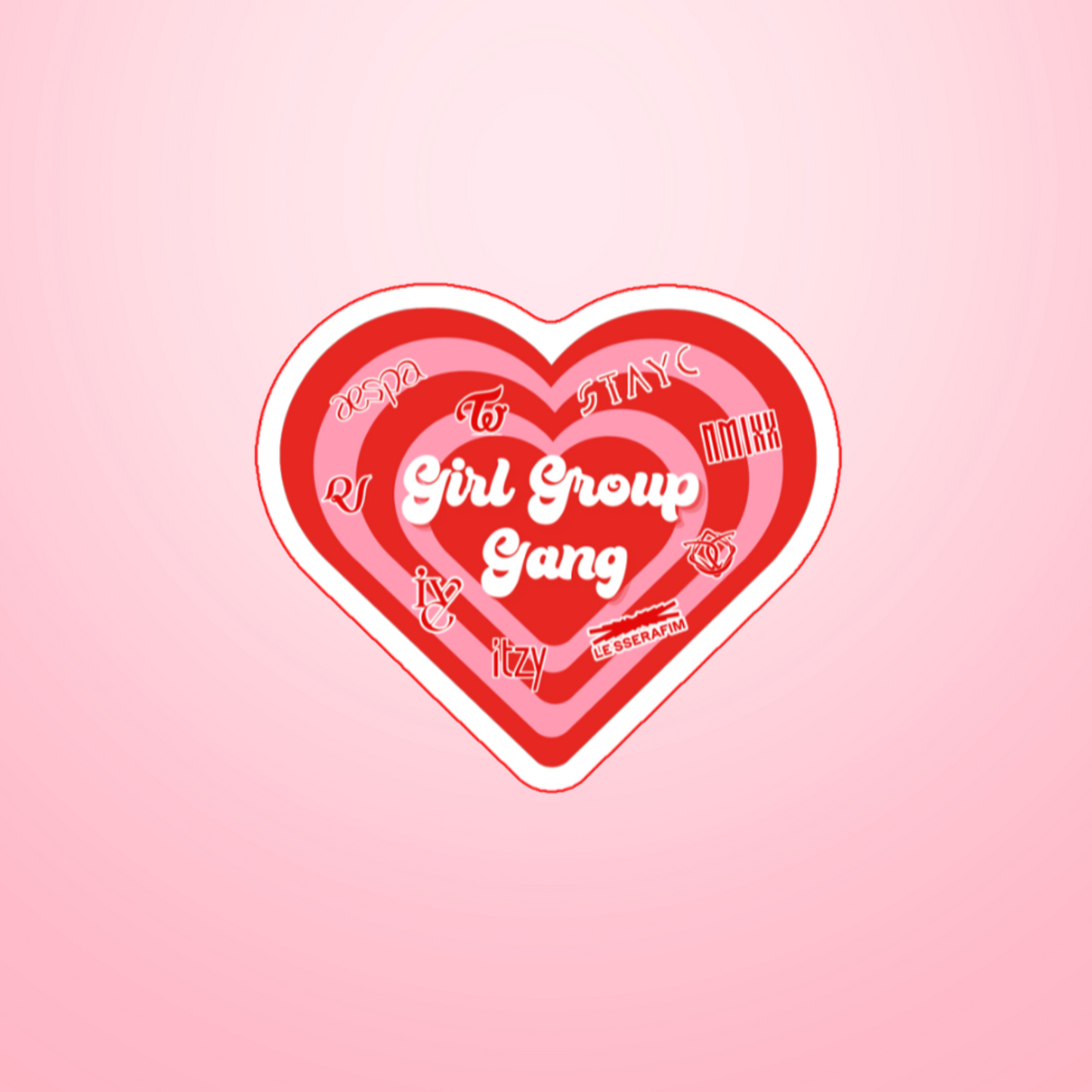 Girl Group Gang Sticker