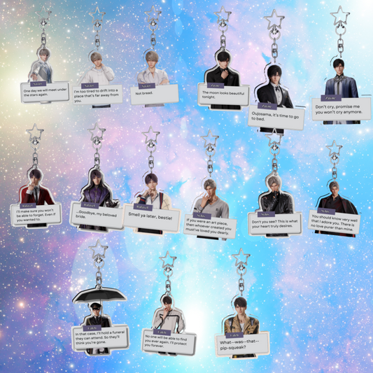 Love and Deepspace Otome Route Keychain