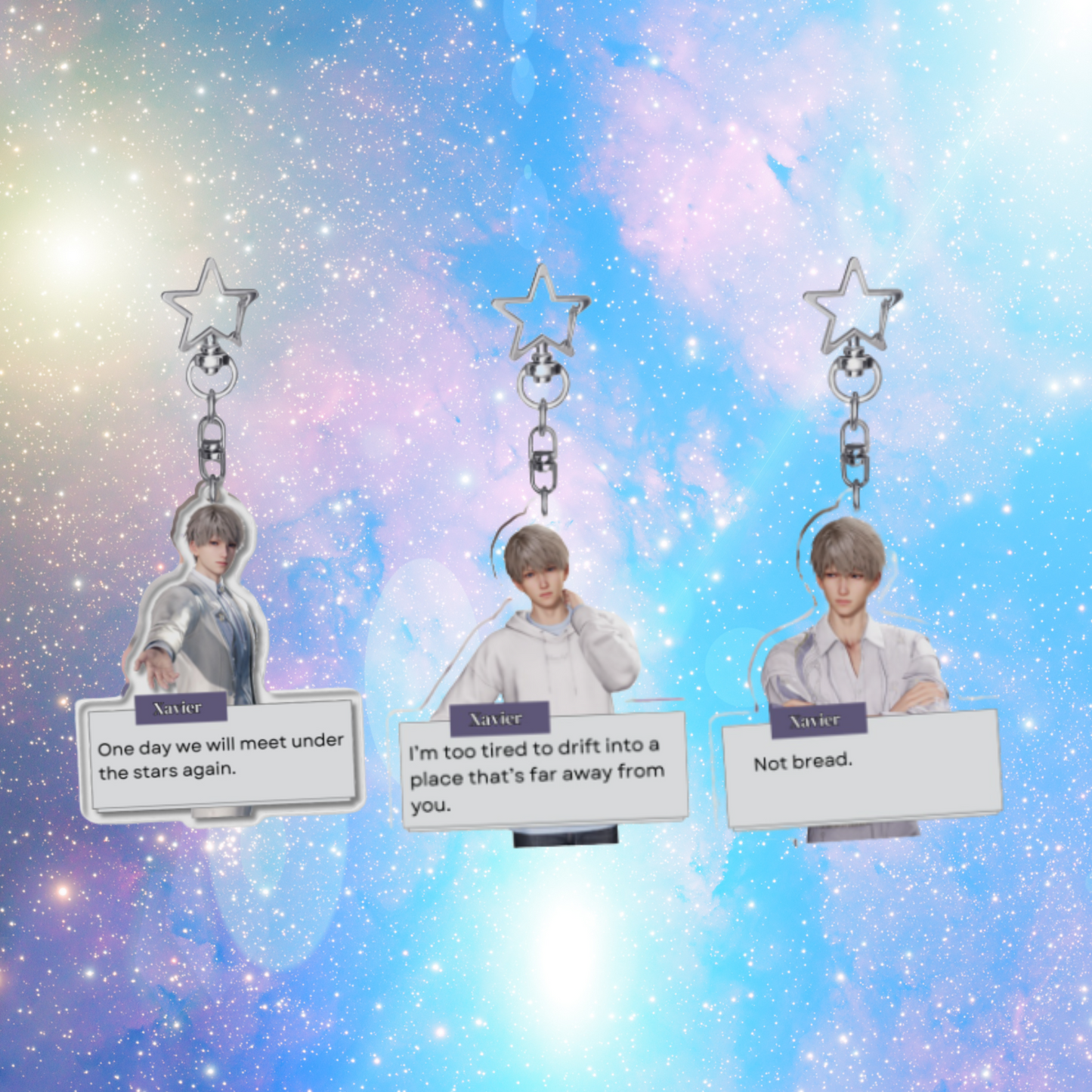 Love and Deepspace Otome Route Keychain