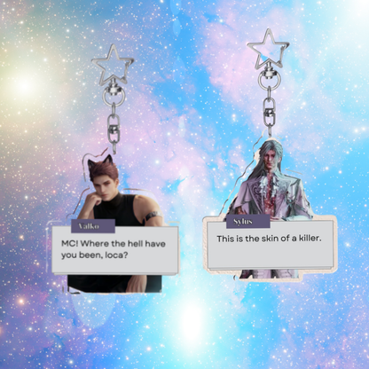Love and Deepspace Otome Route Keychain
