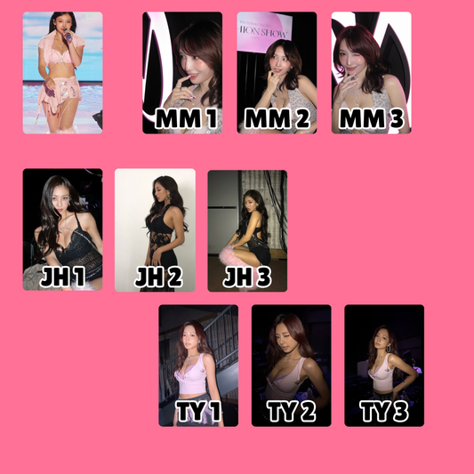 Twice x Victoria's Secret Fashion Show Photocards