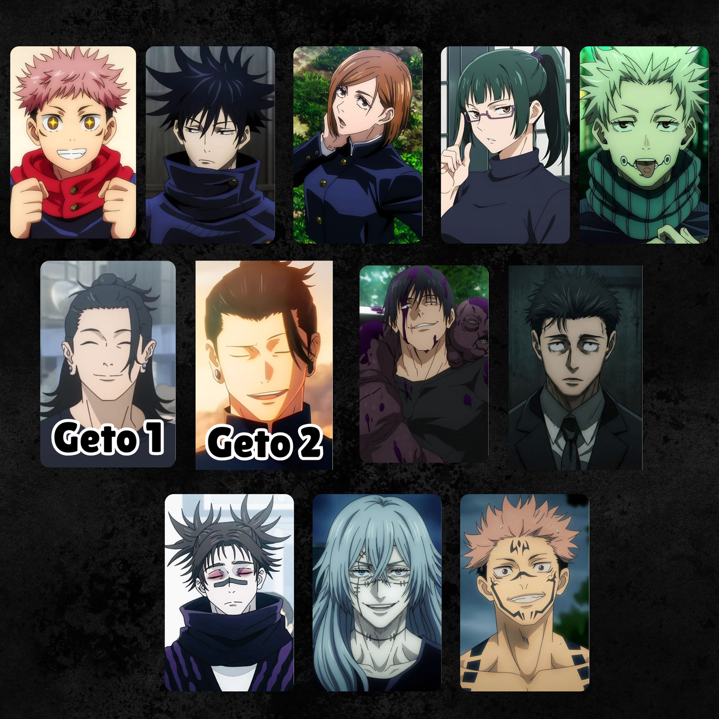 Jujutsu Kaisen Photocards