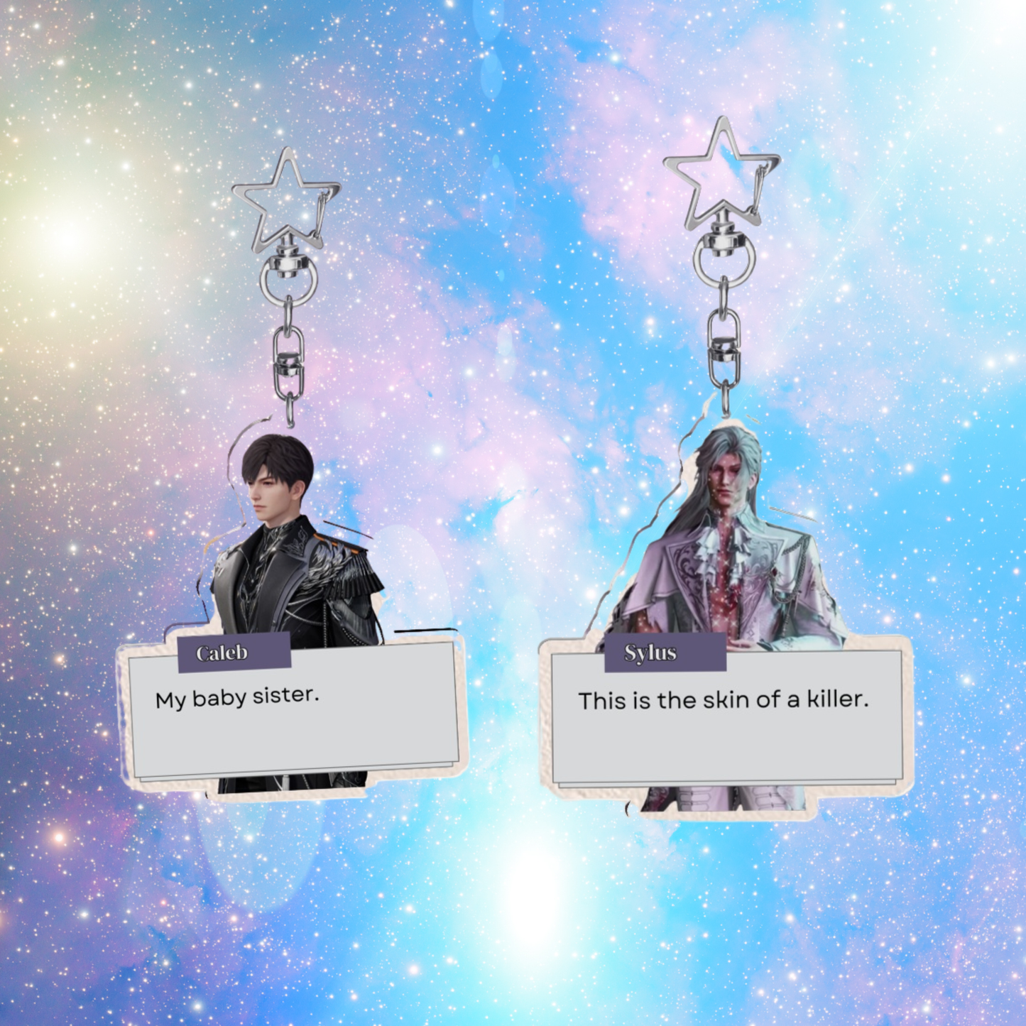 Love and Deepspace Otome Route Keychain