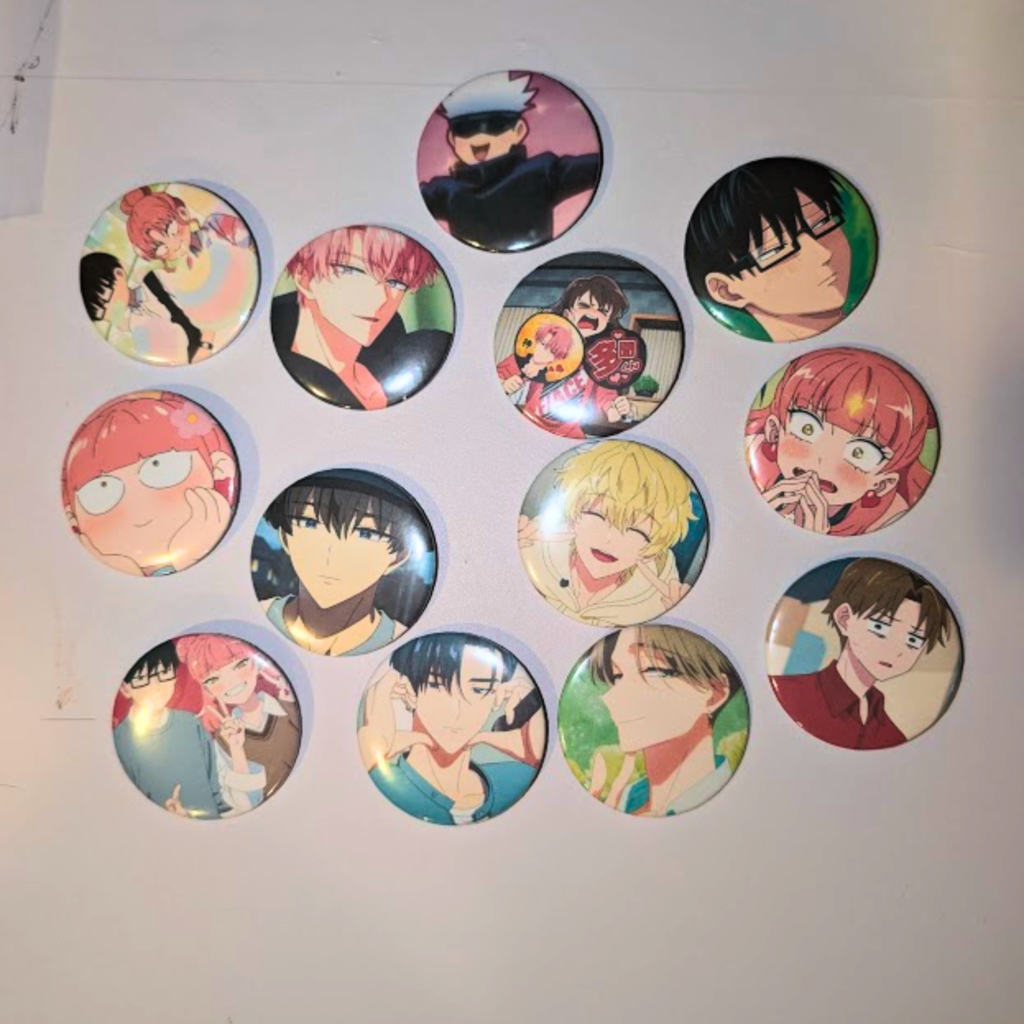 Tamon's B-side Large Button Pins
