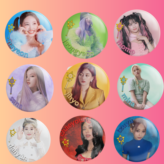 TWICE Button Pins