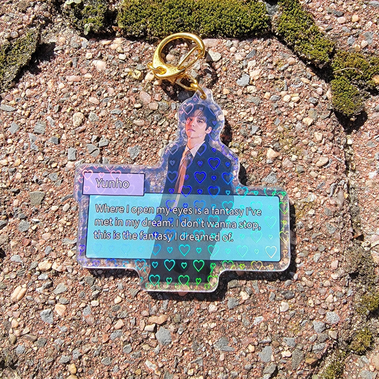 Kpop Otome Dating Sim Keychain