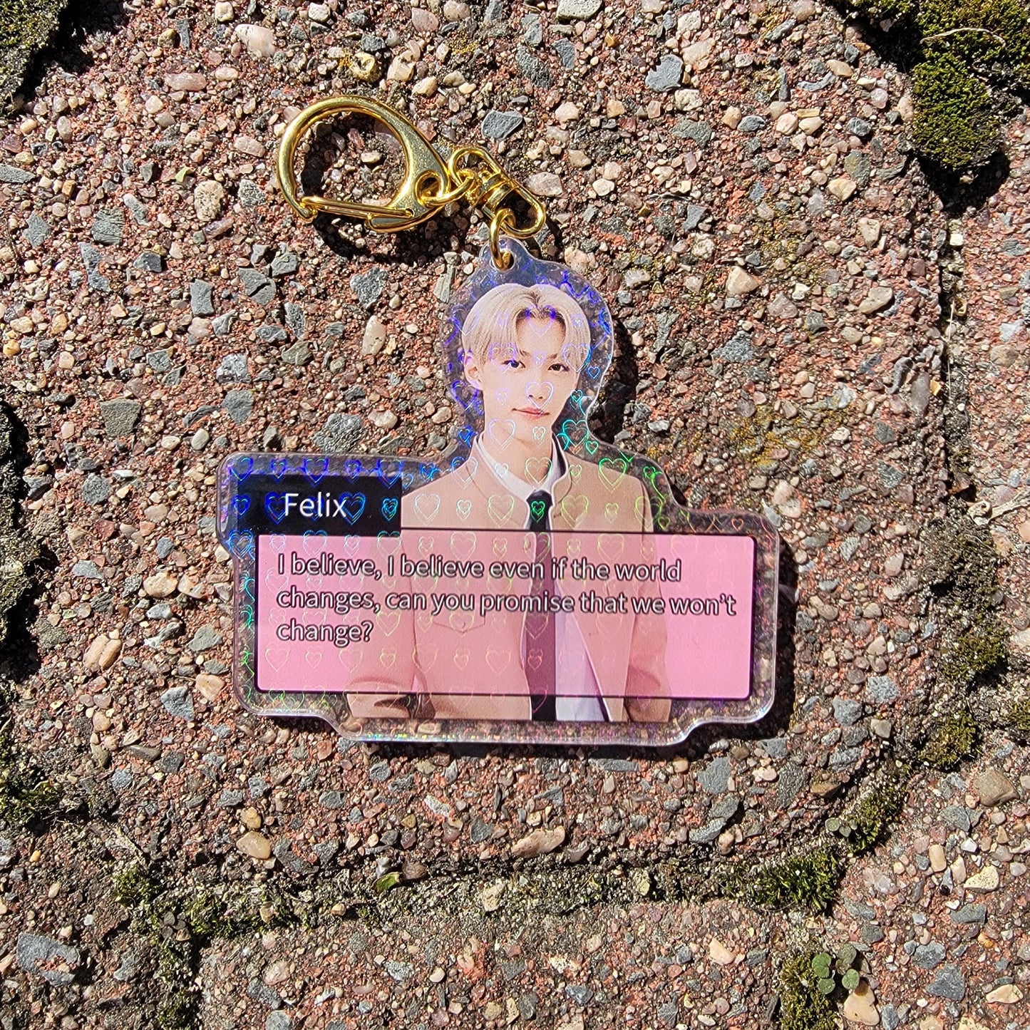 Kpop Otome Dating Sim Keychain