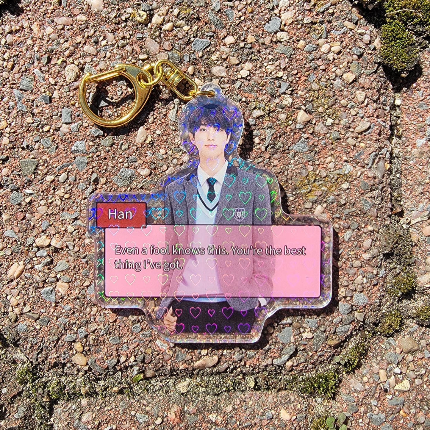 Kpop Otome Dating Sim Keychain