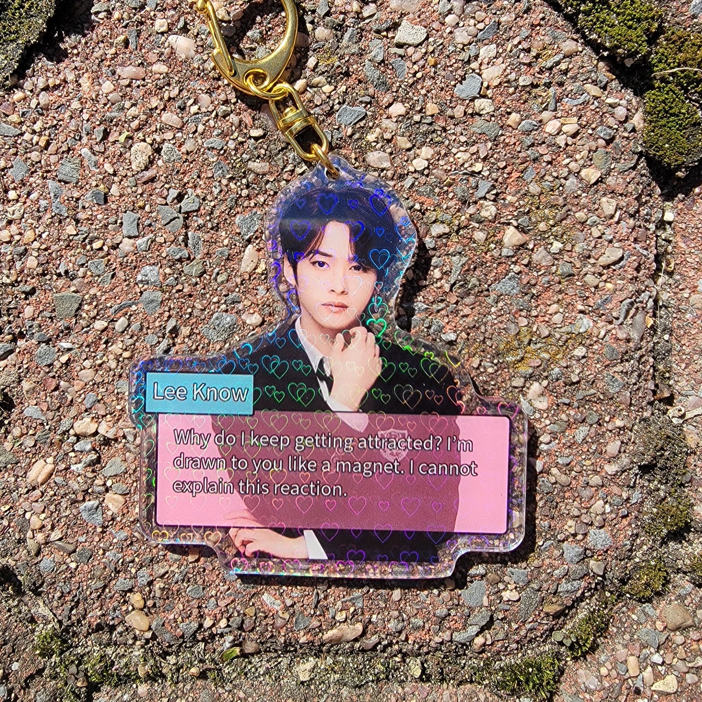 Kpop Otome Dating Sim Keychain