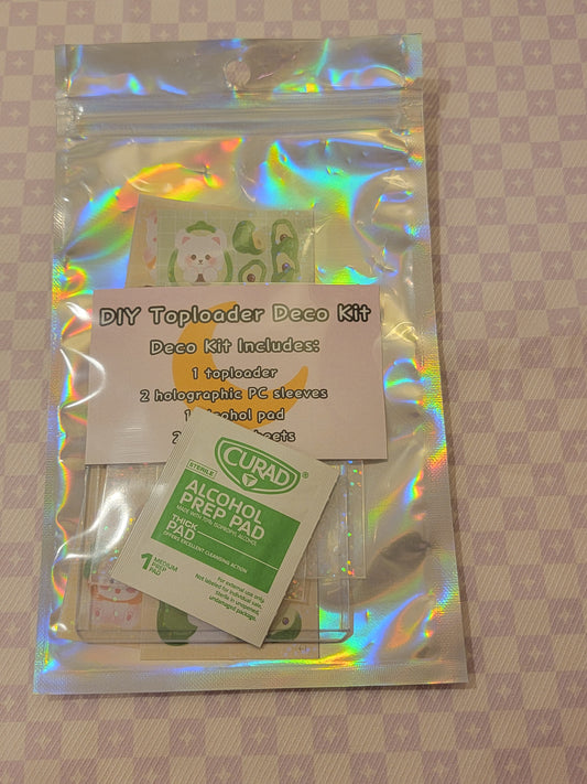Photocard Toploader Deco Kit