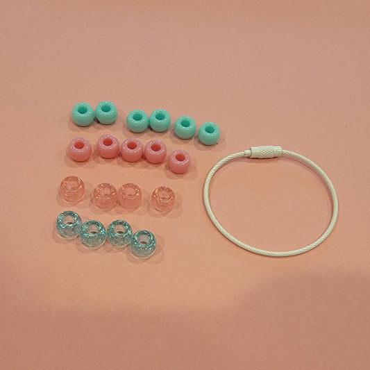Metal Ring Keychain Kit