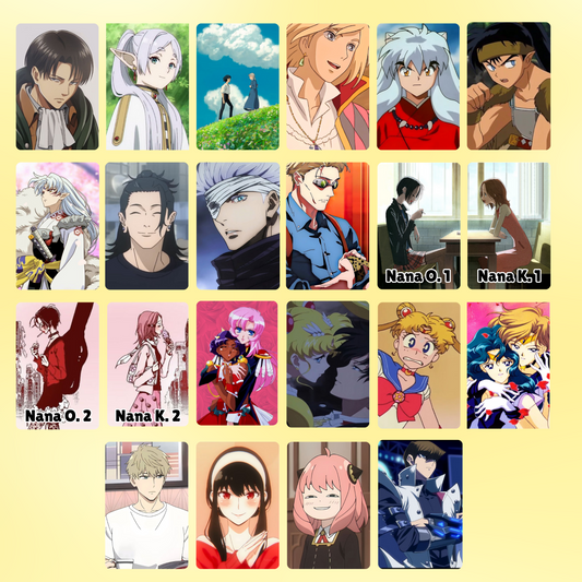 Anime Photocards