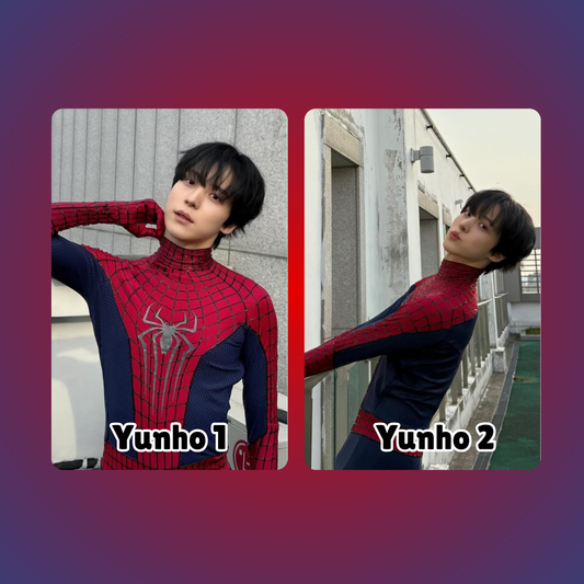Ateez Spiderman Yunho Photocards
