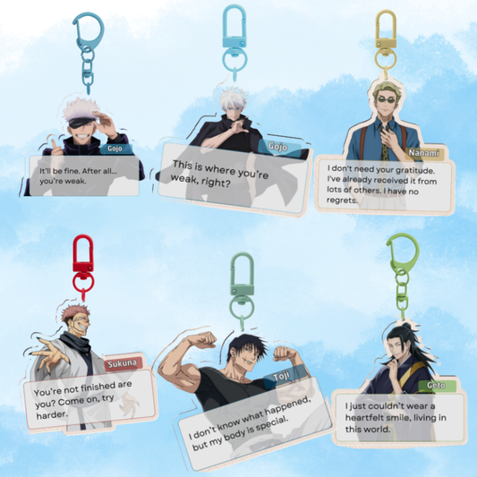 Jujutsu Kaisen Otome Route Keychain