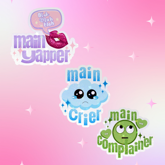 Kawaii Friend Group Position Sticker