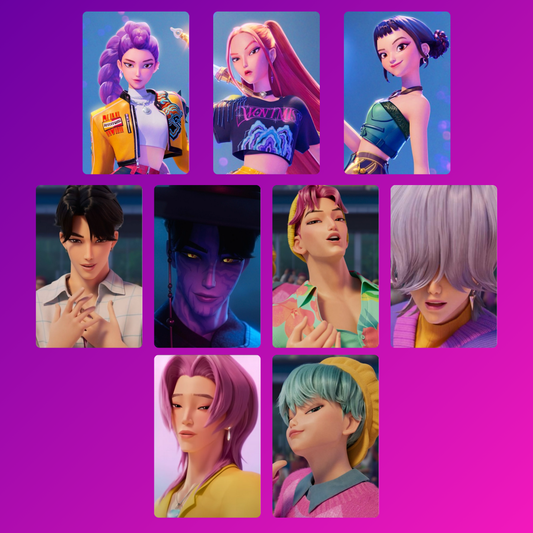 Kpop Demon Hunters Photocards