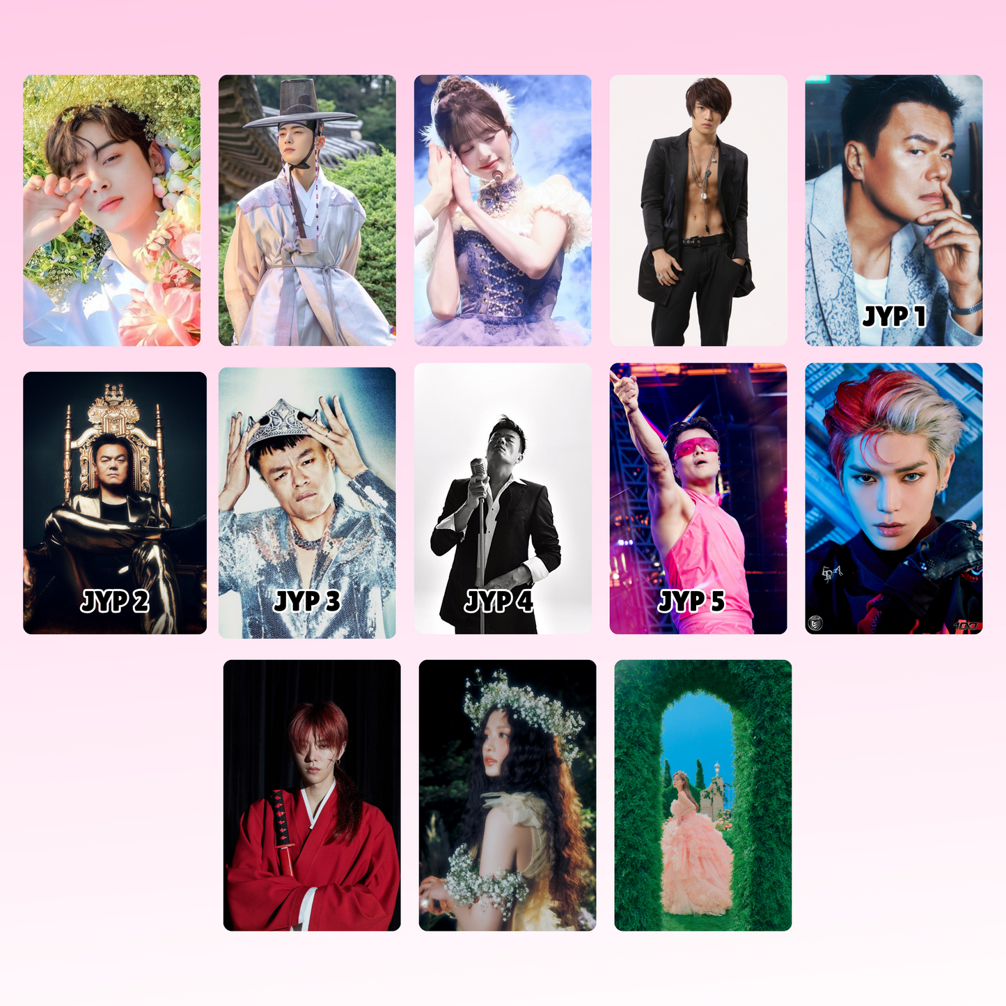 Miscellaneous Kpop Photocards
