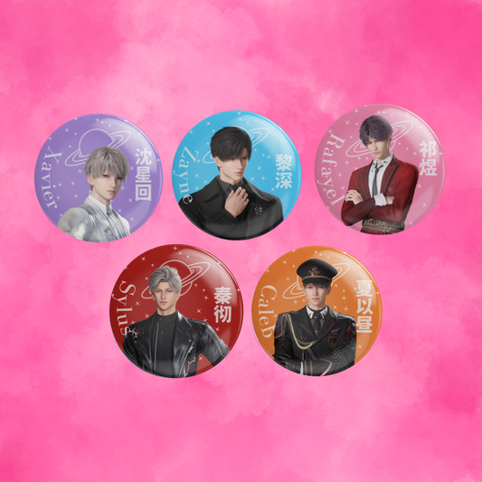 Love and Deepspace Button Pins