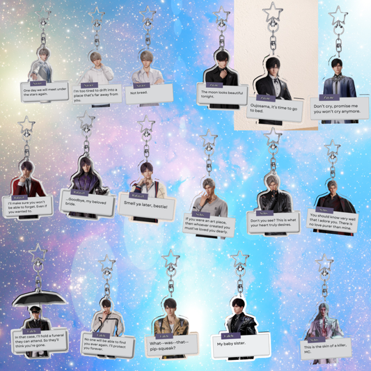 Love and Deepspace Otome Route Keychain