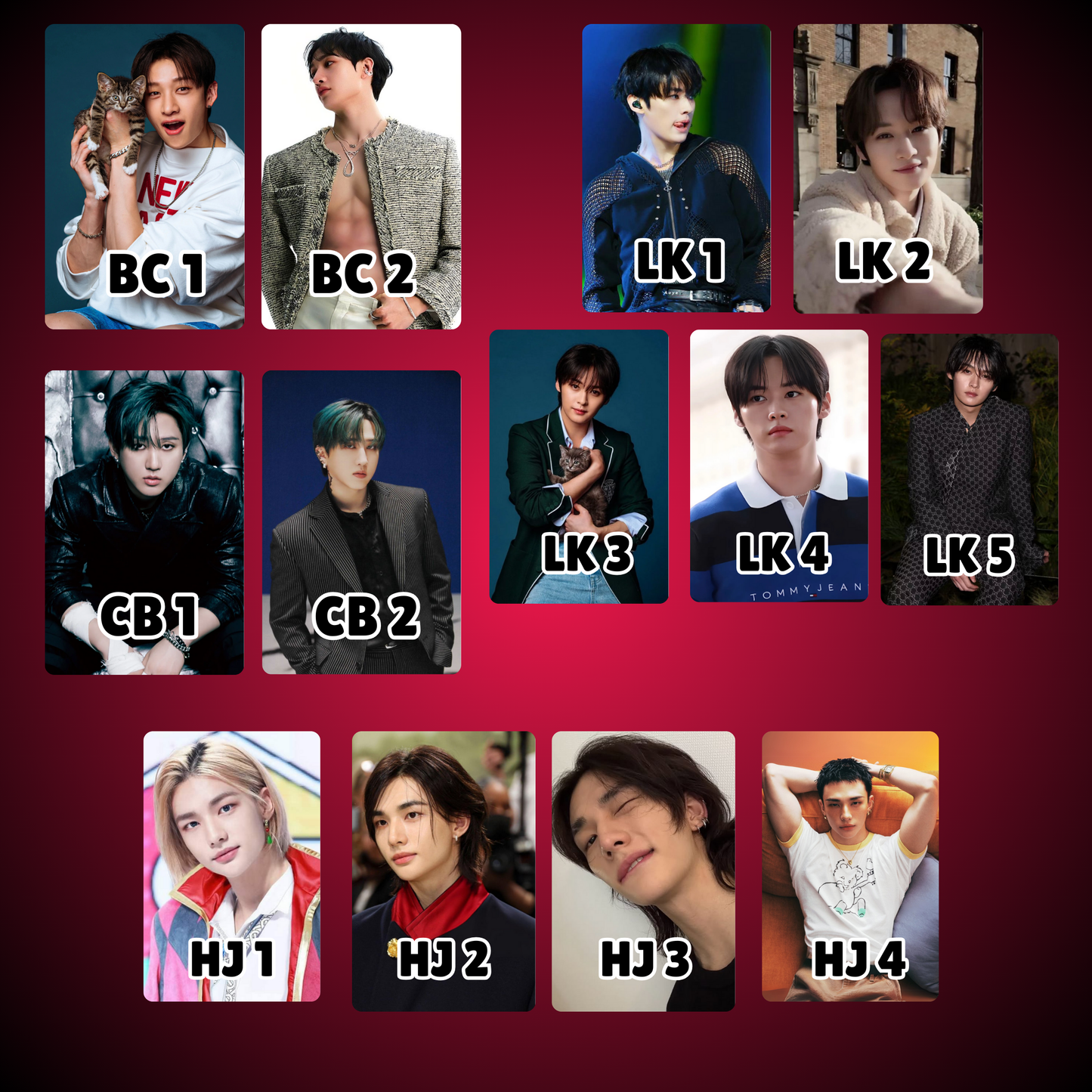 Stray Kids Photocards