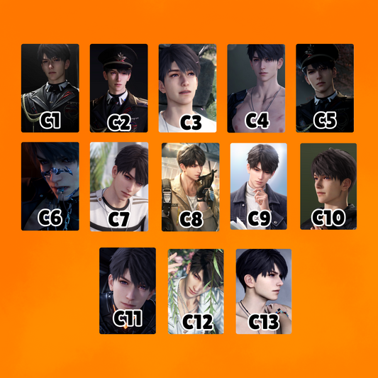 Caleb Xia Yizhou Love and Deepspace Photocards