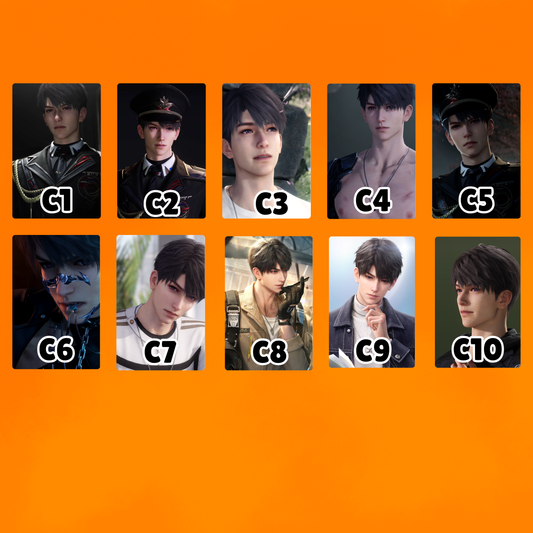 Caleb Xia Yizhou Love and Deepspace Photocards
