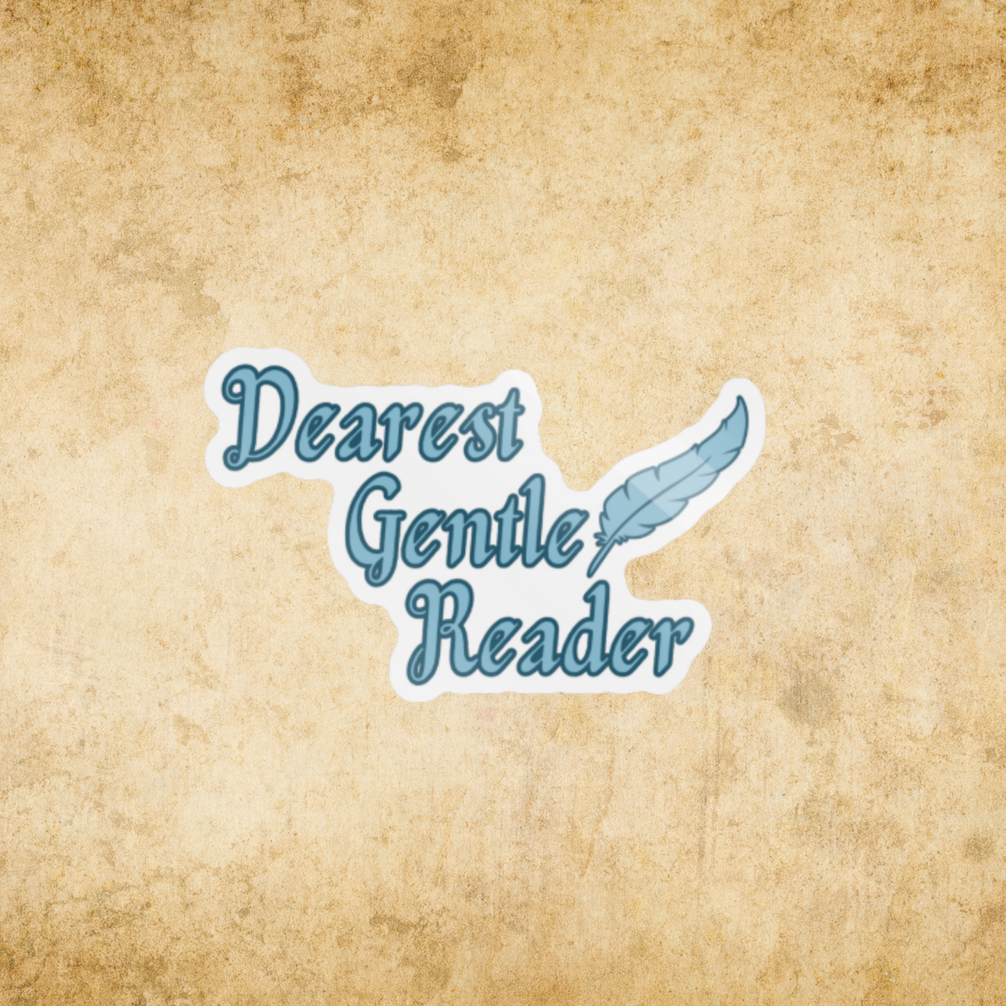 Dearest Gentle Reader Sticker