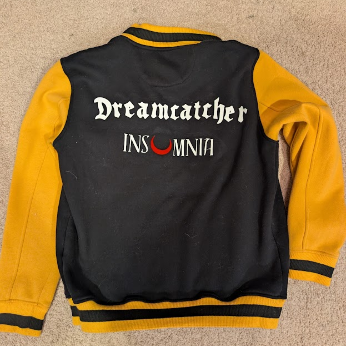 OOAK Dreamcatcher Insomnia Varsity Letterman Jacket