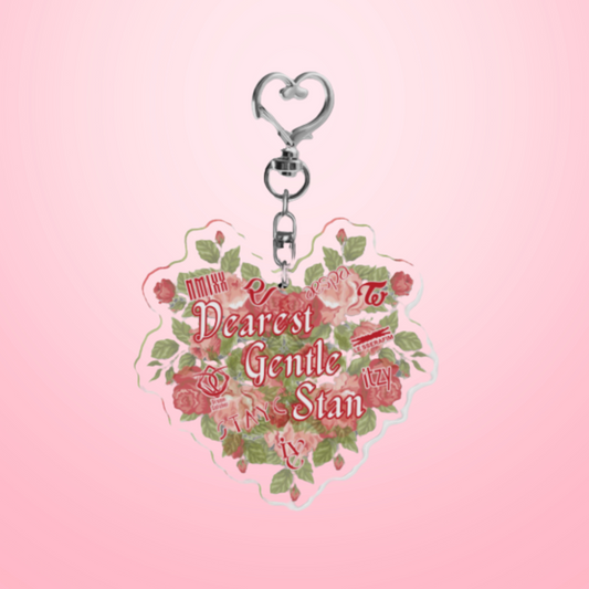 Dearest Gentle Stan Girl Group Keychain