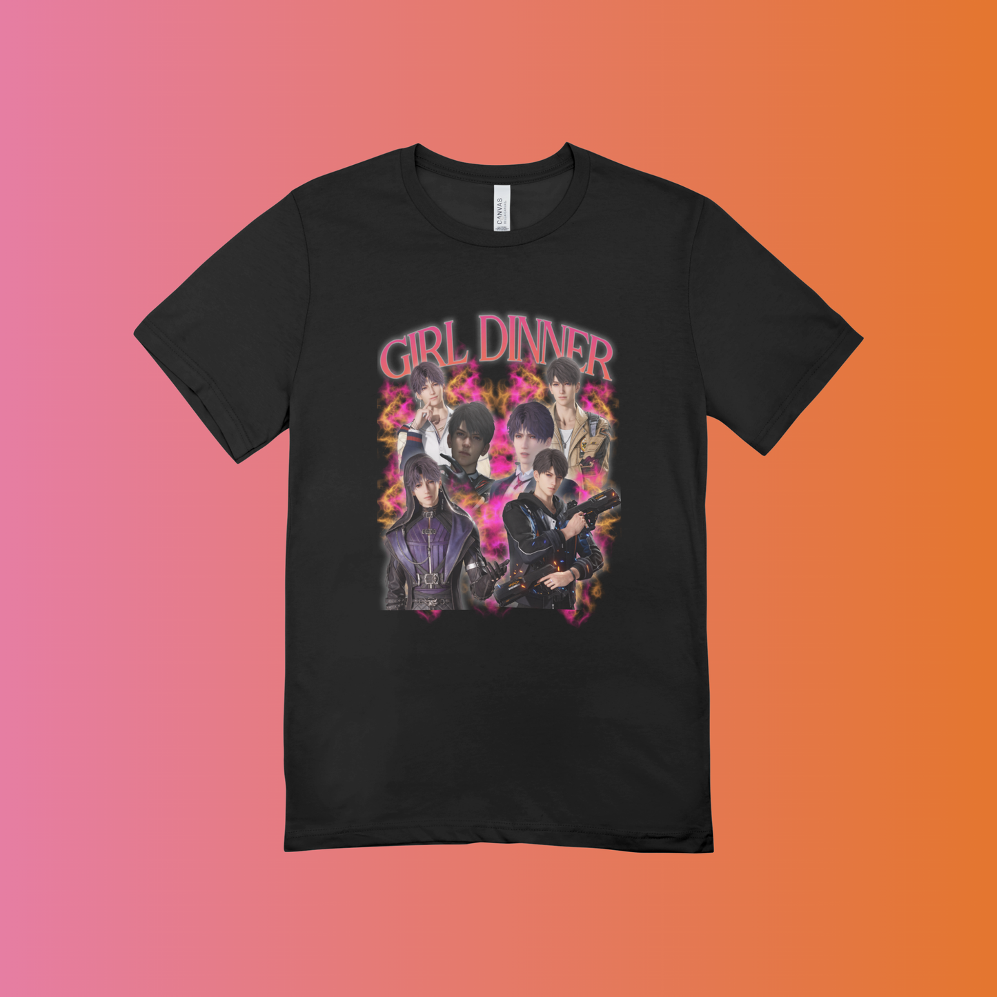Custom GIRL DINNER T-shirt
