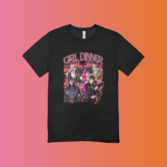 Custom GIRL DINNER T-shirt