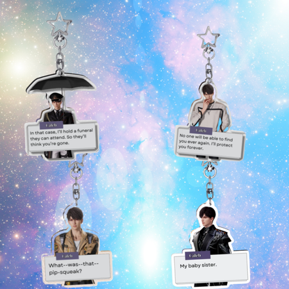 Love and Deepspace Otome Route Keychain