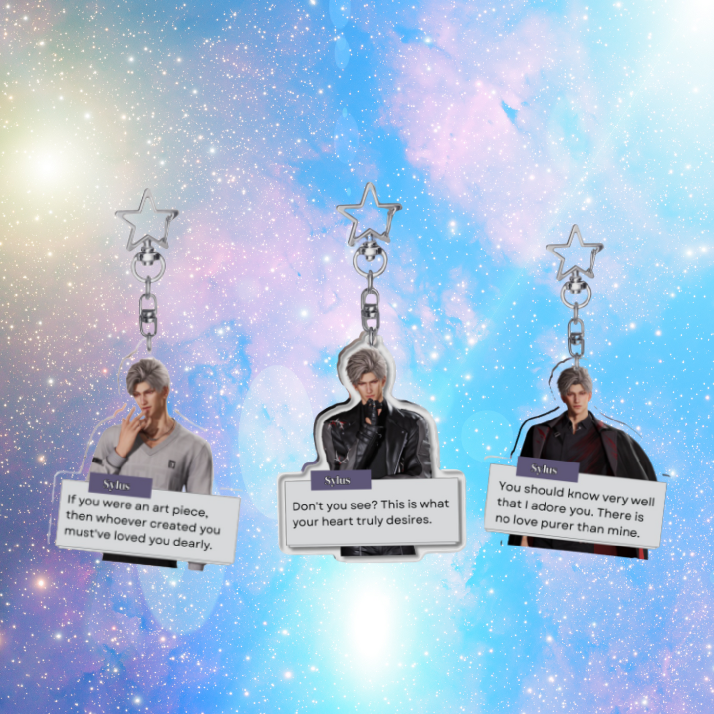 Love and Deepspace Otome Route Keychain