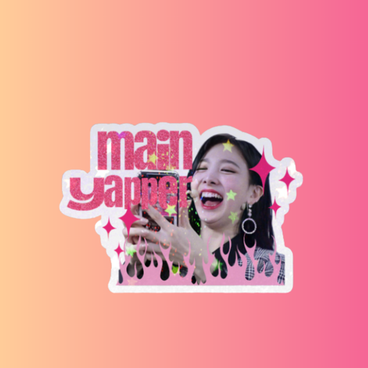 Nayeon Main Yapper Sticker