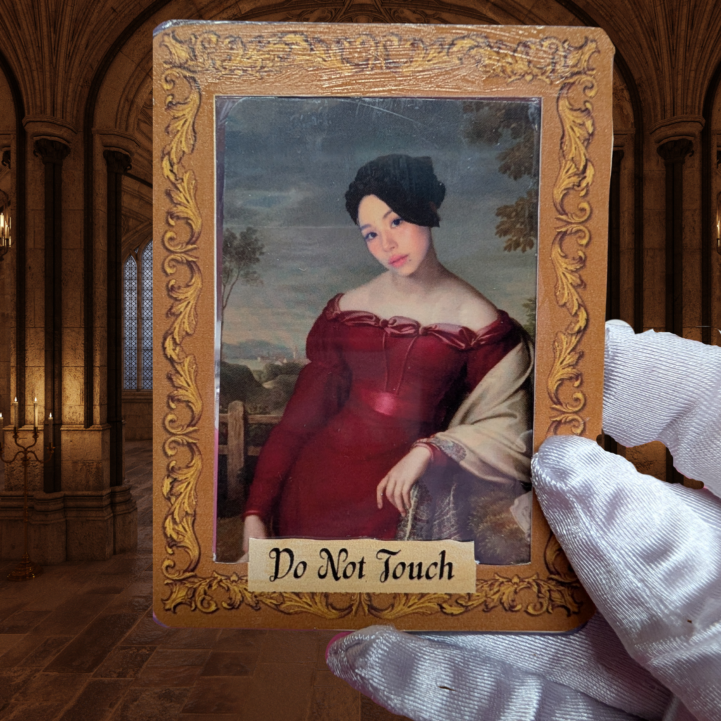 Twice Masterpiece Photocard and Do Not Touch Toploader Set