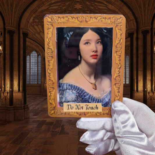 Twice Masterpiece Photocard and Do Not Touch Toploader Set