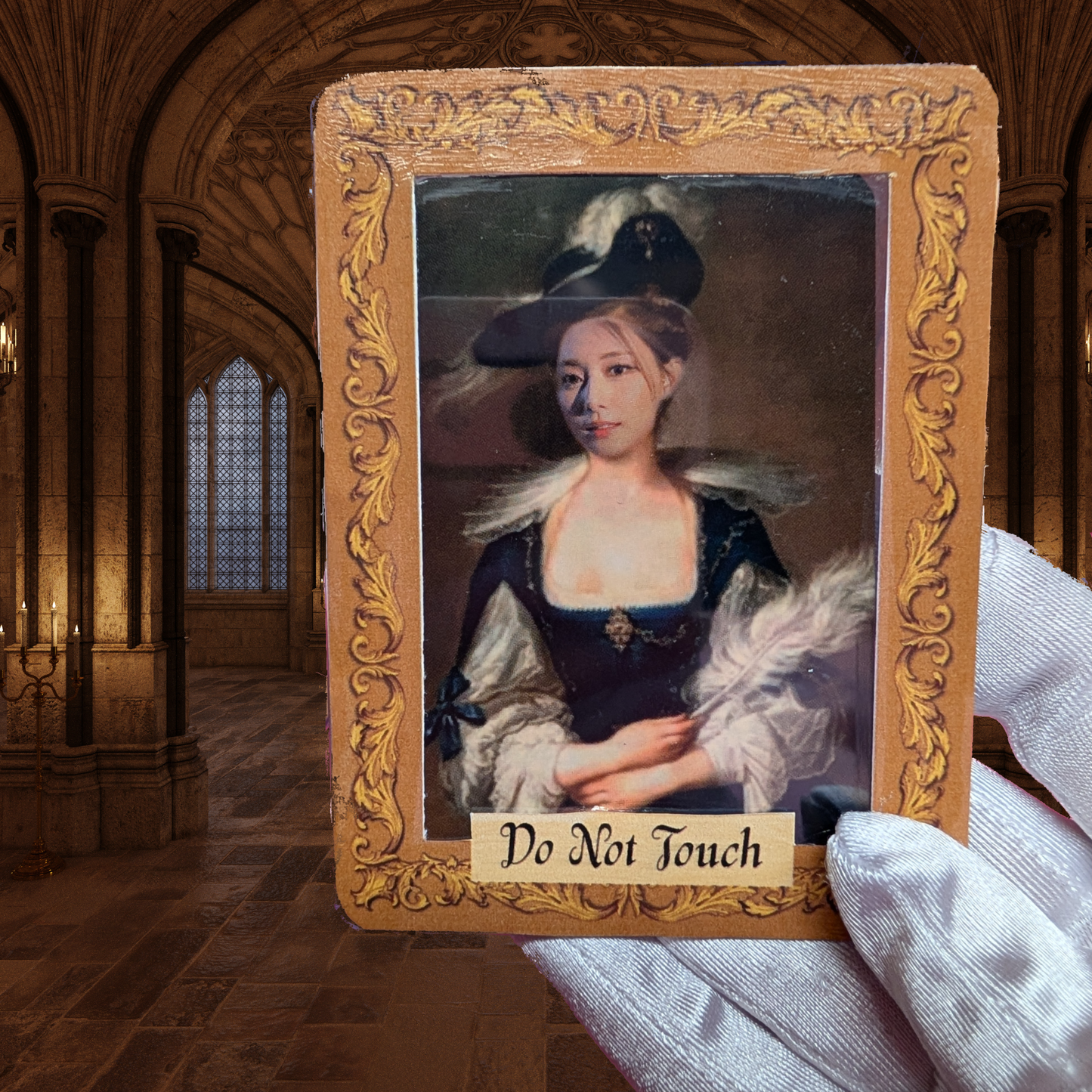 Twice Masterpiece Photocard and Do Not Touch Toploader Set