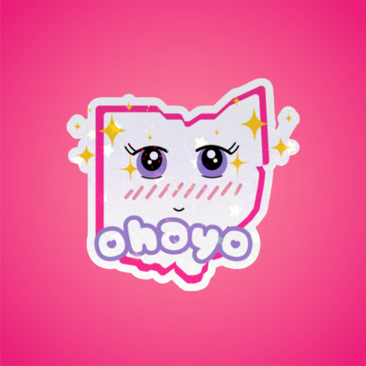Ohayo Kawaii Ohio Sticker