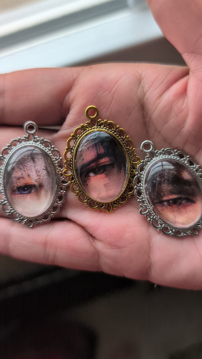 Custom Lover's Eye Charm Pendant