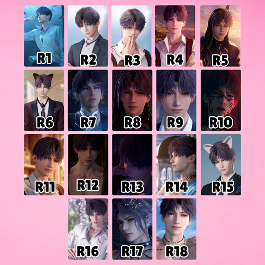 Rafayel Qi Yu Love and Deepspace Photocards