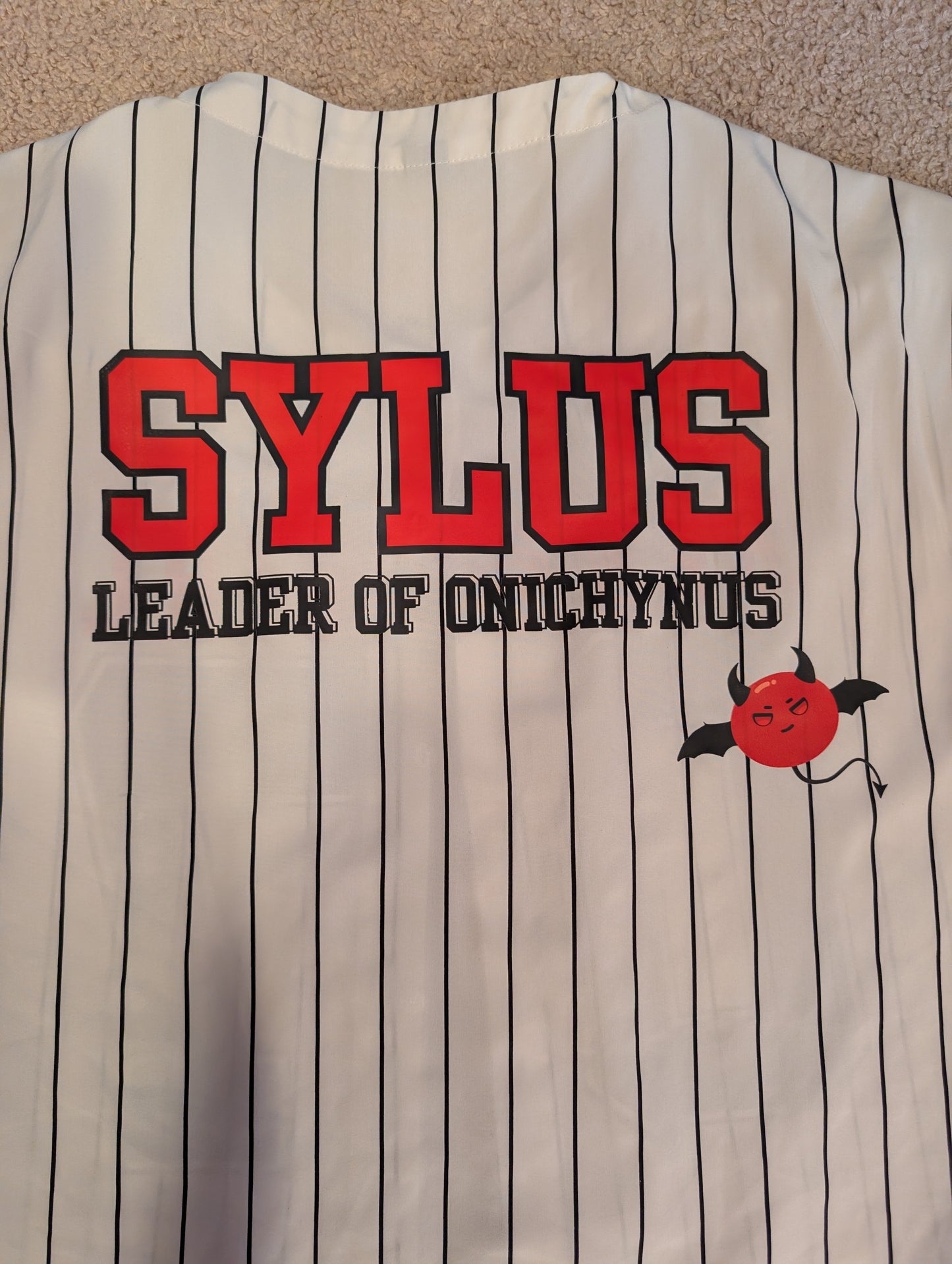 OOAK Sylus Love and Deepspace Baseball Jersey