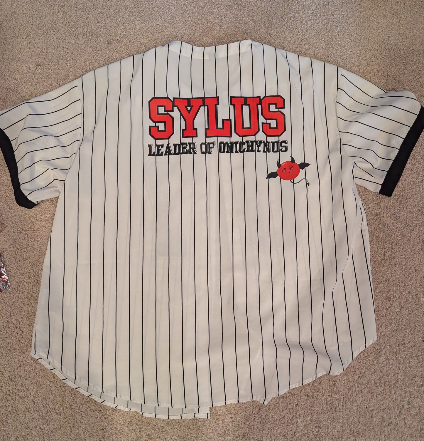 OOAK Sylus Love and Deepspace Baseball Jersey