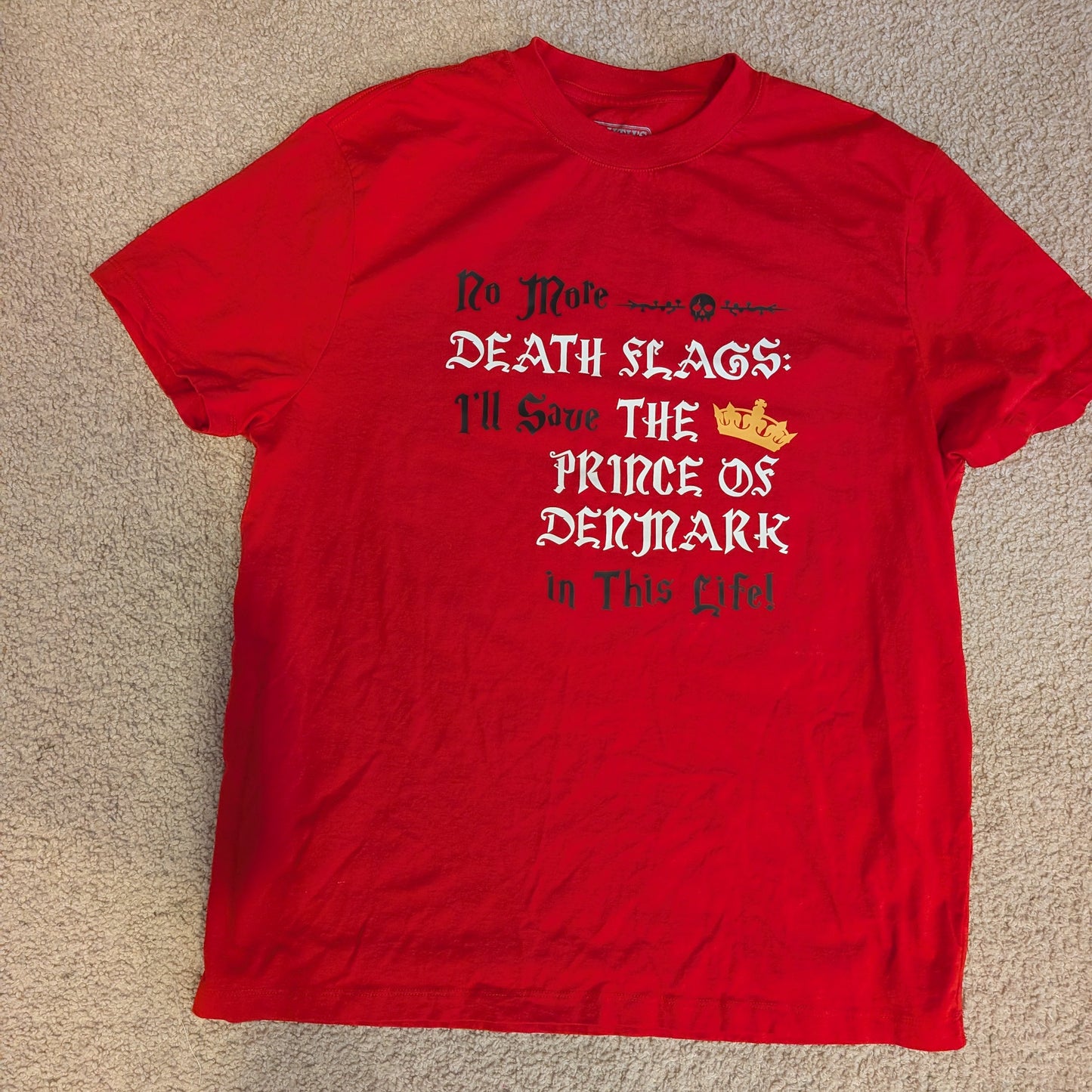 Upcycled Otome Isekai Shirts