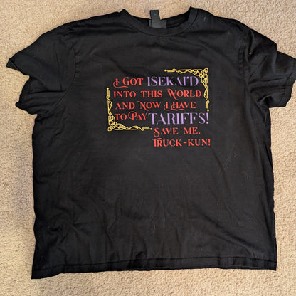 Upcycled Otome Isekai Shirts