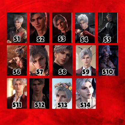 Sylus Qin Che Love and Deepspace Photocards