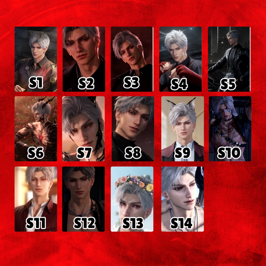 Sylus Qin Che Love and Deepspace Photocards